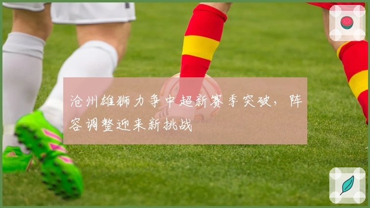 沧州雄狮力争中超新赛季突破，阵容调整迎来新挑战